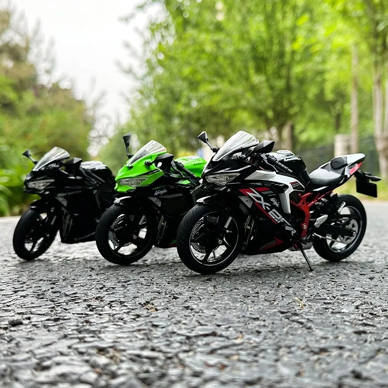 Diecast 1/12 Size Kawasaki ZX-25R Motorcycle Model Car Ninja Alloy