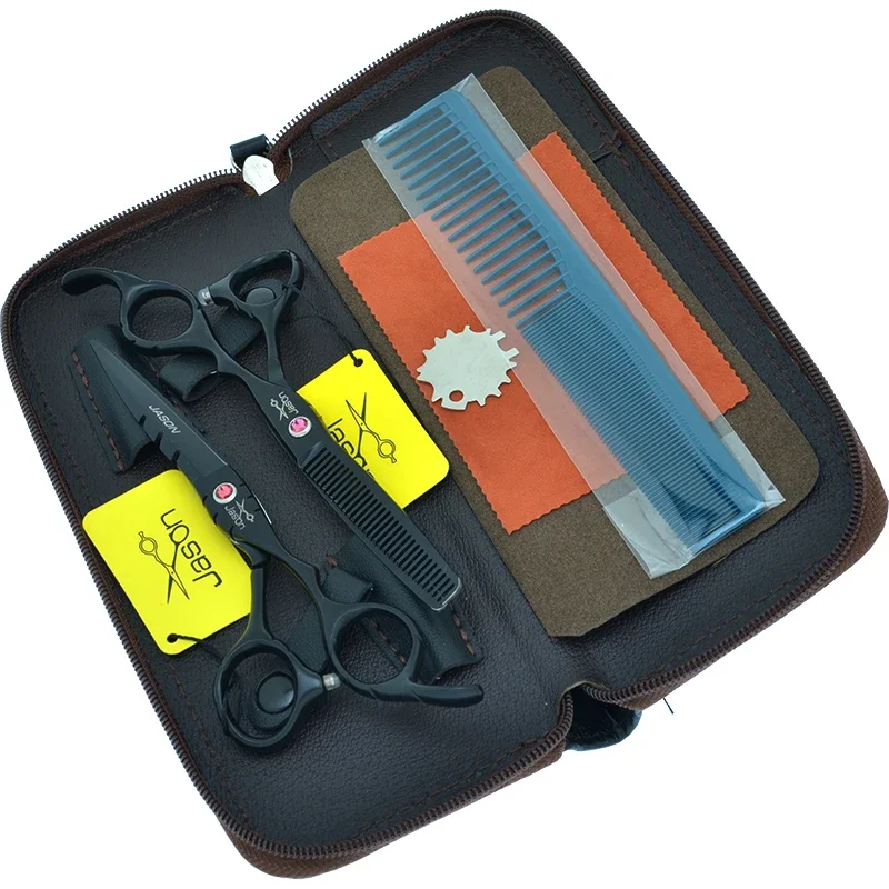 

Professional Salon Hairdresser's Scissors 5.5" 6.0" Japanese Steel Barber Cutting Shears Thinning Tesouras Hair Trimmers A0062D