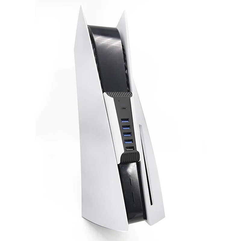 5 In1 USB Splitter Expander Hub For PS5 USB Hub USB3.0 Splitter Expander Extension High Speed Port Adapter For PS5