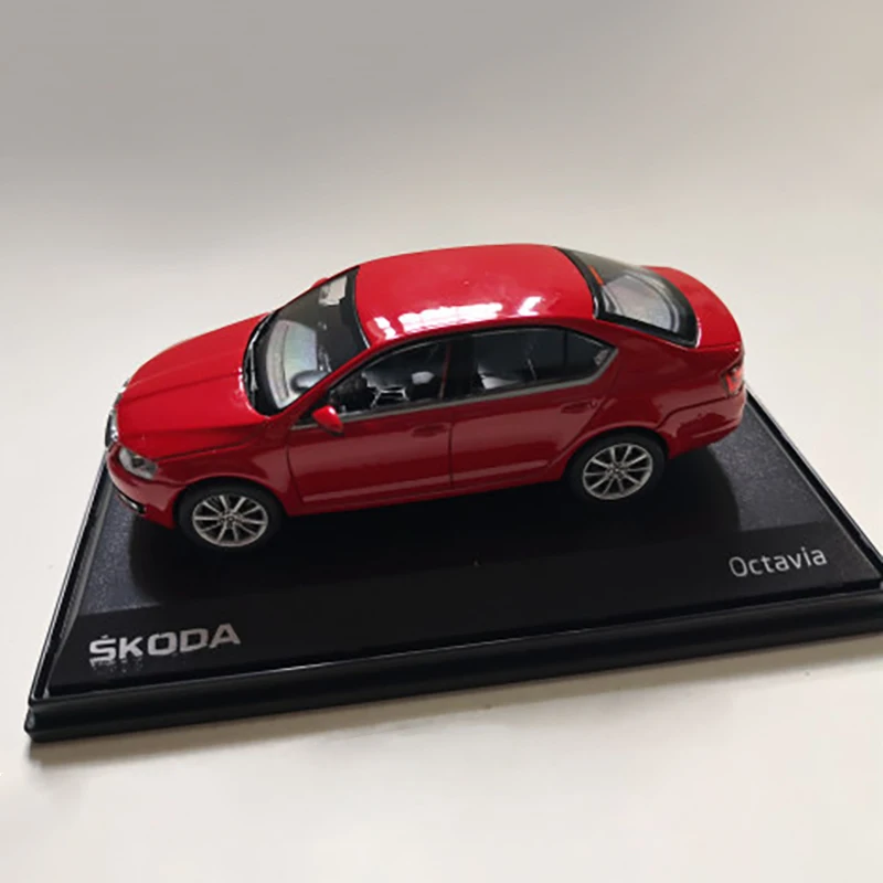 1:43 Scale Skoda Octavia Simulation Alloy Car Model Diecast Vehicle Collectible Souvenir Boys Toys