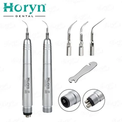 Dental Ultrasonic Air Scaler  Teeth Cleaning 2/4 Holes 3Tips air Scaler Handpiece with G1/ G2 / G3 scaling whitening pen