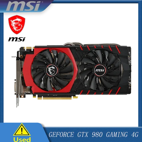 MSI GAMING GeForce GTX 980 4GB OC DirectX 12 VR READY Graphic Card