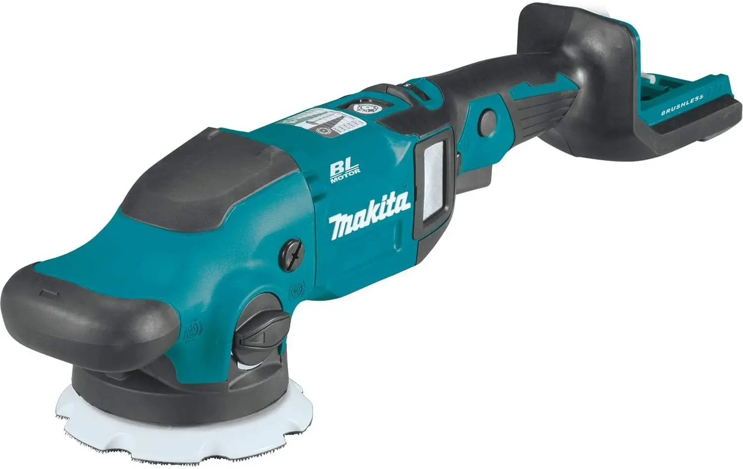 Makita XOP02Z 18V LXT® Lithium-Ion Brushless Cordless 5" / 6" Dual Action Random Orbit Polisher, Tool Only