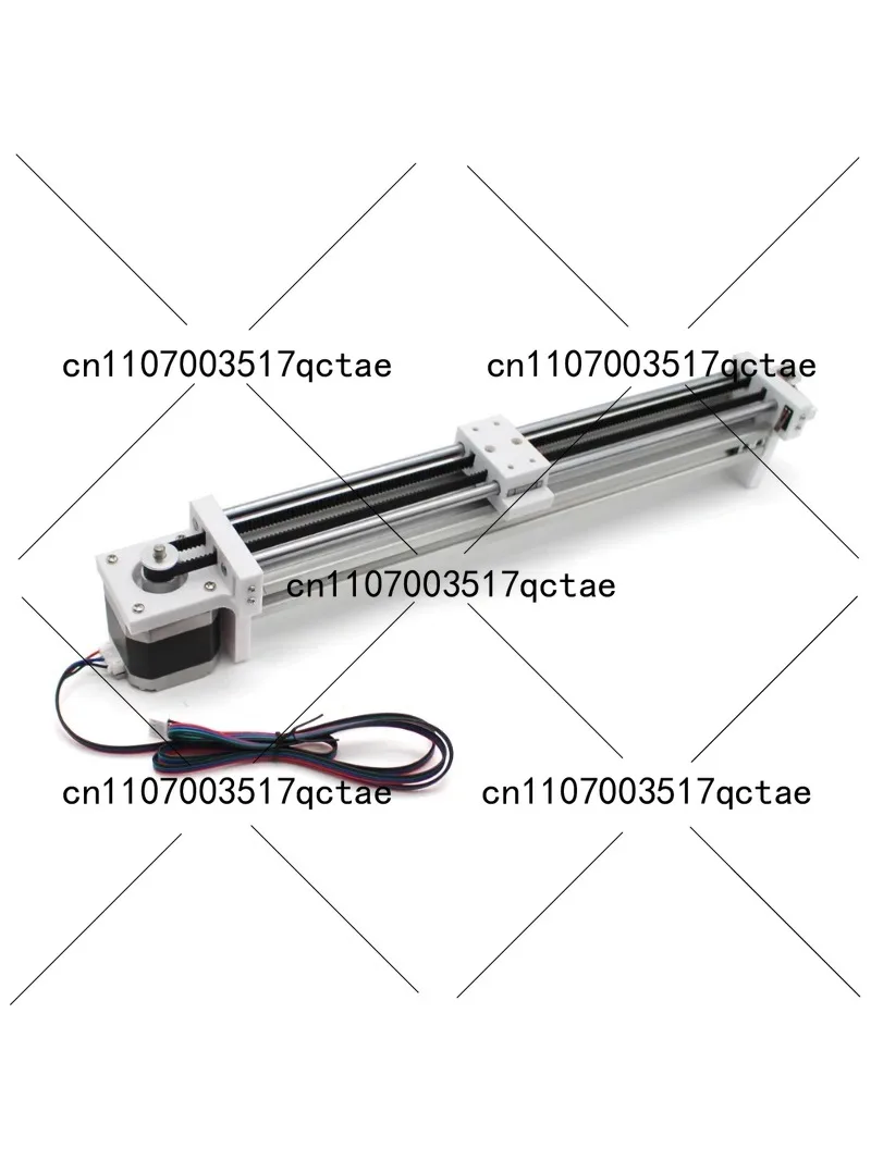 Stroke 30CM Linear Slider Synchronous Belt Double Bearing Guideway Slide Table 42 Stepper Servo Motor Table with XH2.54-4P Cable