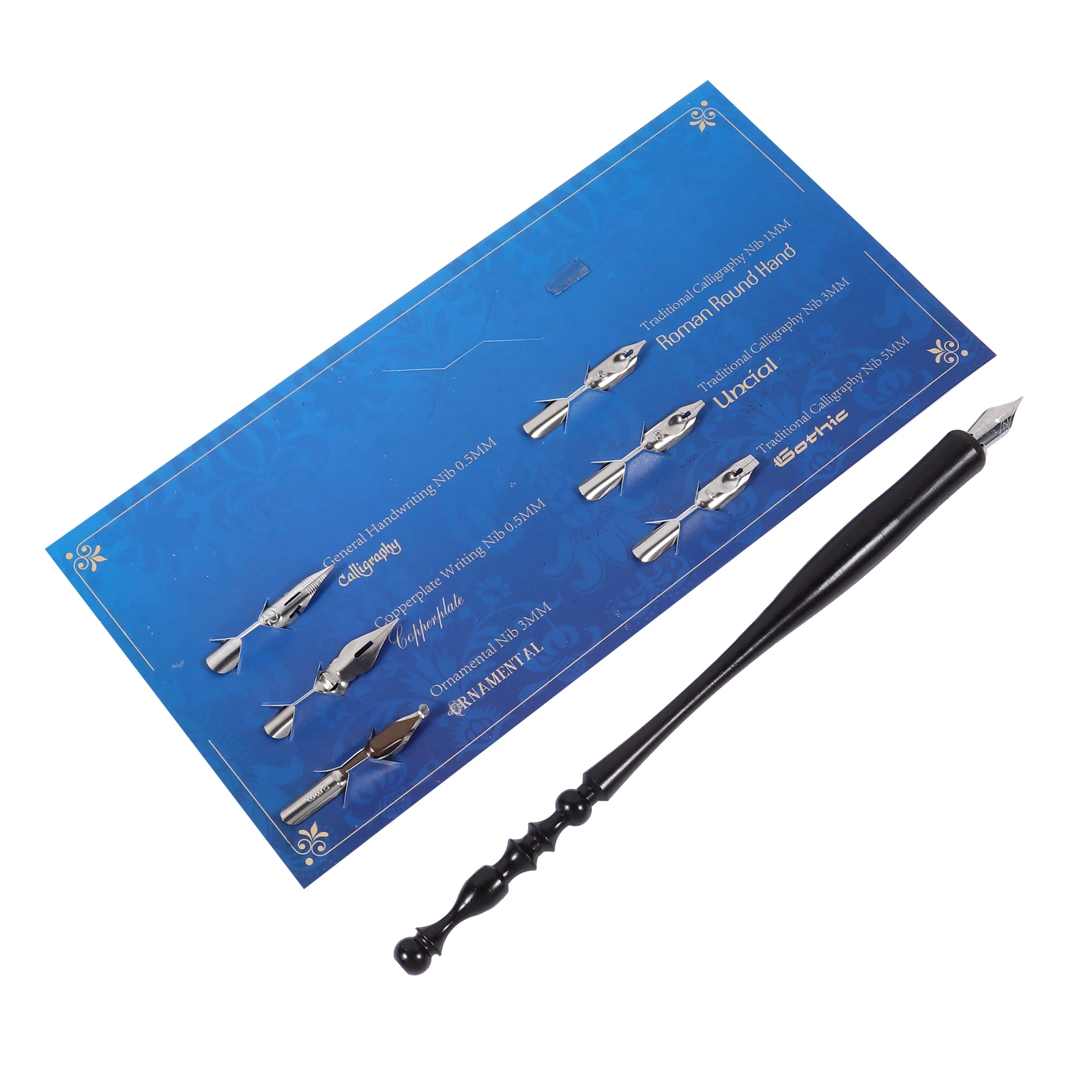 

1 Vintage Dip Pen Set Premium Calligraphy Tool Style Smooth Flow For Students Beginners English Calligraphy Kit Pen Set