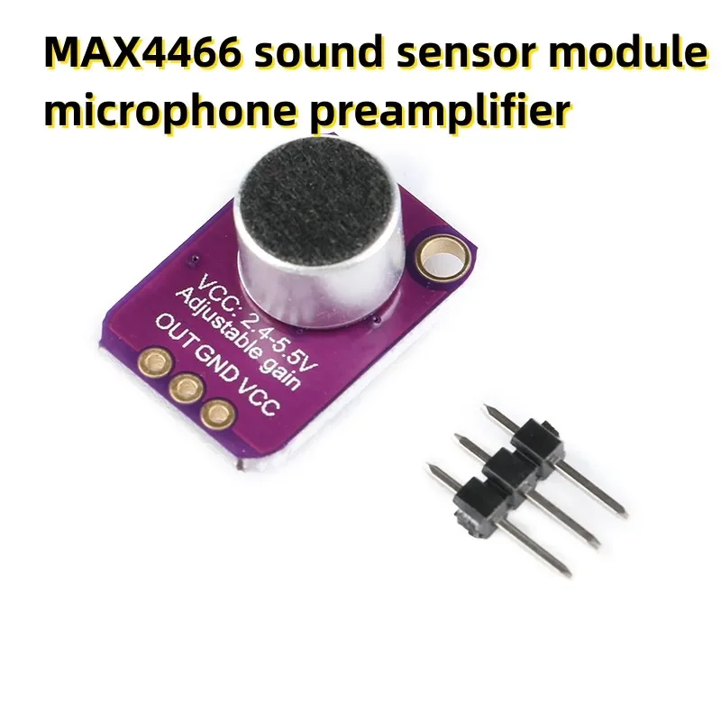 MAX4466 sound sensor module microphone preamplifier