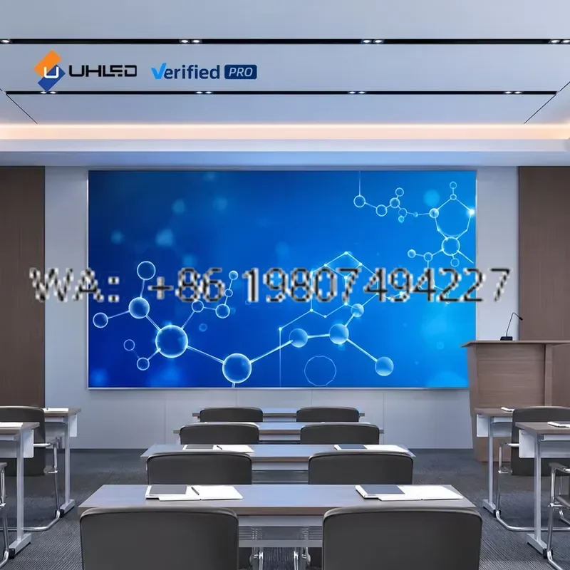 for UHLED 8K Fine Pitch P0.9 Indoor Cob Led Display 3840Hz Micro Led Video Wall Cob Led Screen for Scientific Visualization