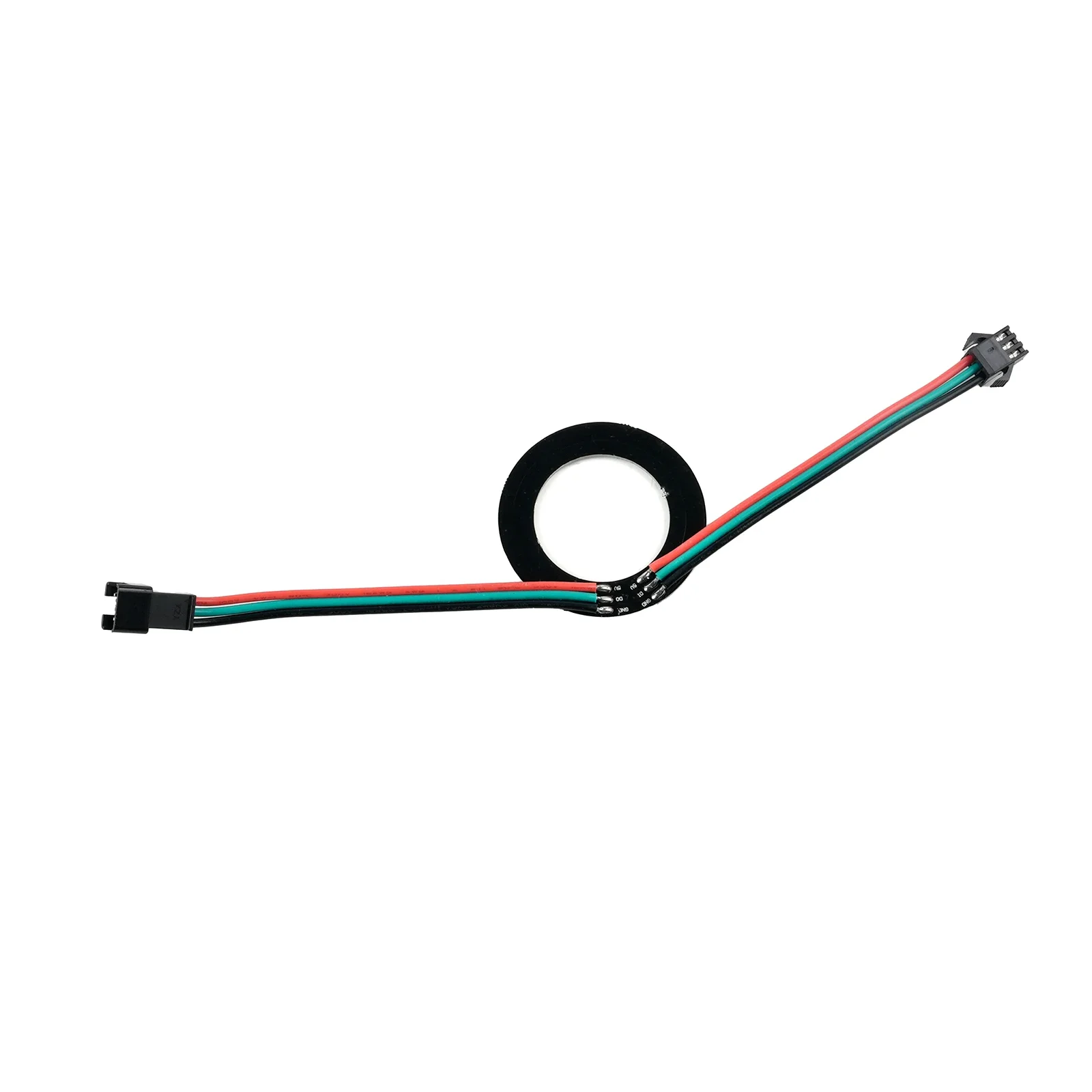 โมดูลวงแหวน WS2812B 16LED DC5V แบบตั้งโปรแกรมได้ RGB LED วงกลม ใช้ได้กับ Arduino/Raspberry Pi