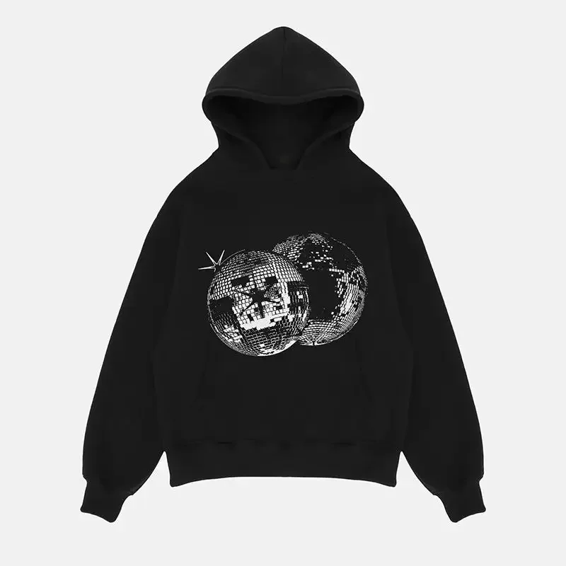 Funny Halloween Hoodie Movie Horror Friends Print Hoodies Women Vintage Sweatshirt Pullover Fashion Clothing Streetwear Hoodie