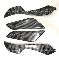 Carbon Fiber Painted Fairing Motorcycle Left Right Tank Side Cover panel For Fit HONDA CBR1000RR 2004 2005 2006 2007