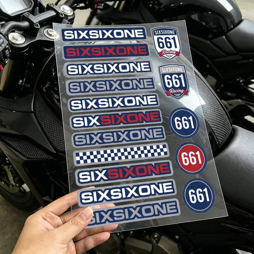 FOR 661 High Visibility Reflective Waterproof Decal Scratch Hide Sticker Fit Car Motorcycle Helmet Refrigerator - view 5