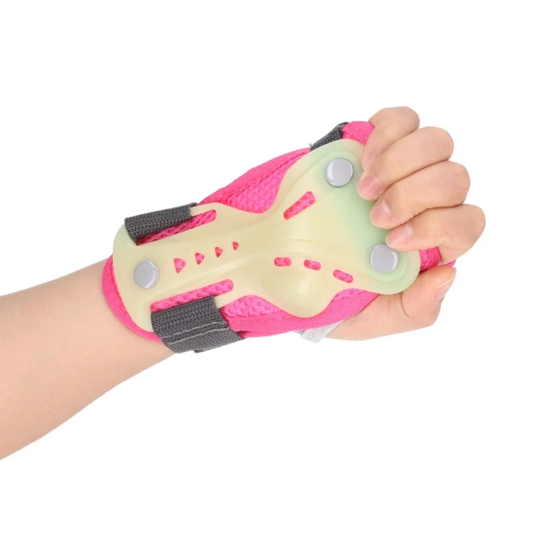 2Pcs Roller Skating Wrist Guards Sweat Absorption Breathable Flexible Kids Skating Wrist Brace For Kids Sports Outdoor S (Ages 3 view 2