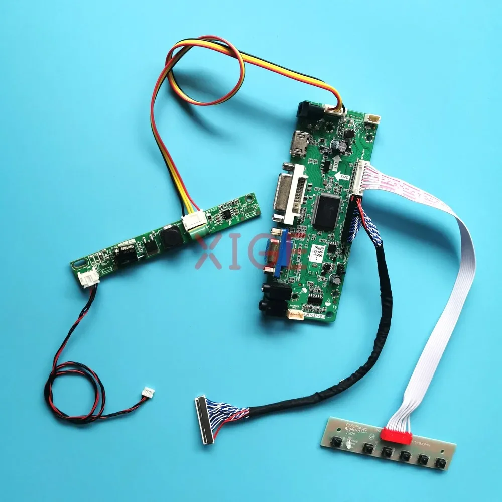 

LCD Controller Board Fit HM215WU1 HR215WU1 HT215F01 MV215FHM 30-Pin LVDS 21.5" VGA DVI Kit DIY HDMI-Compatible Display 1920*1080