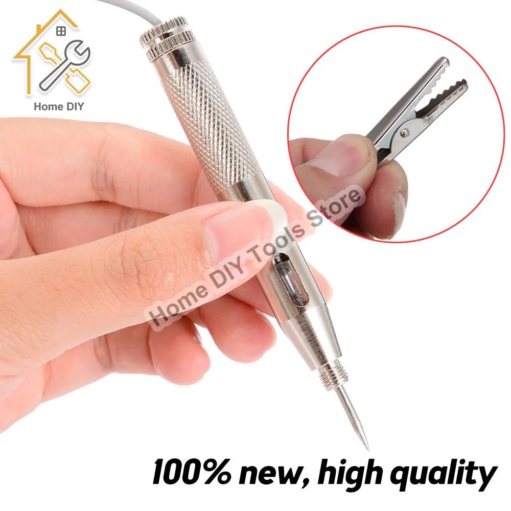 Voltage Circuit Tester Diagnostic Tools Detector Probe Light System Test DC 6V 12V 24V Copper Auto Car Light Circuit Tester