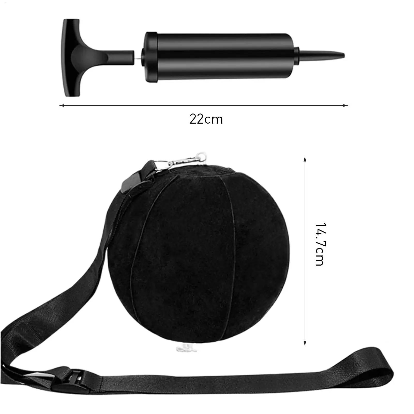 مدرب كرة جولف ذكي قابل للنفخ، مصحح ذراع متأرجح محمول، أدوات تدريب مساعدة للتصحيح، ملحقات الجولف #4