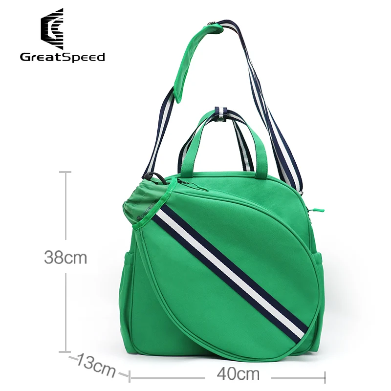 GreatSpeed Tennistas Badminton Handtas Voor 2 Rackets Damesmode Eén Schoudertas Volwassen Jeugd