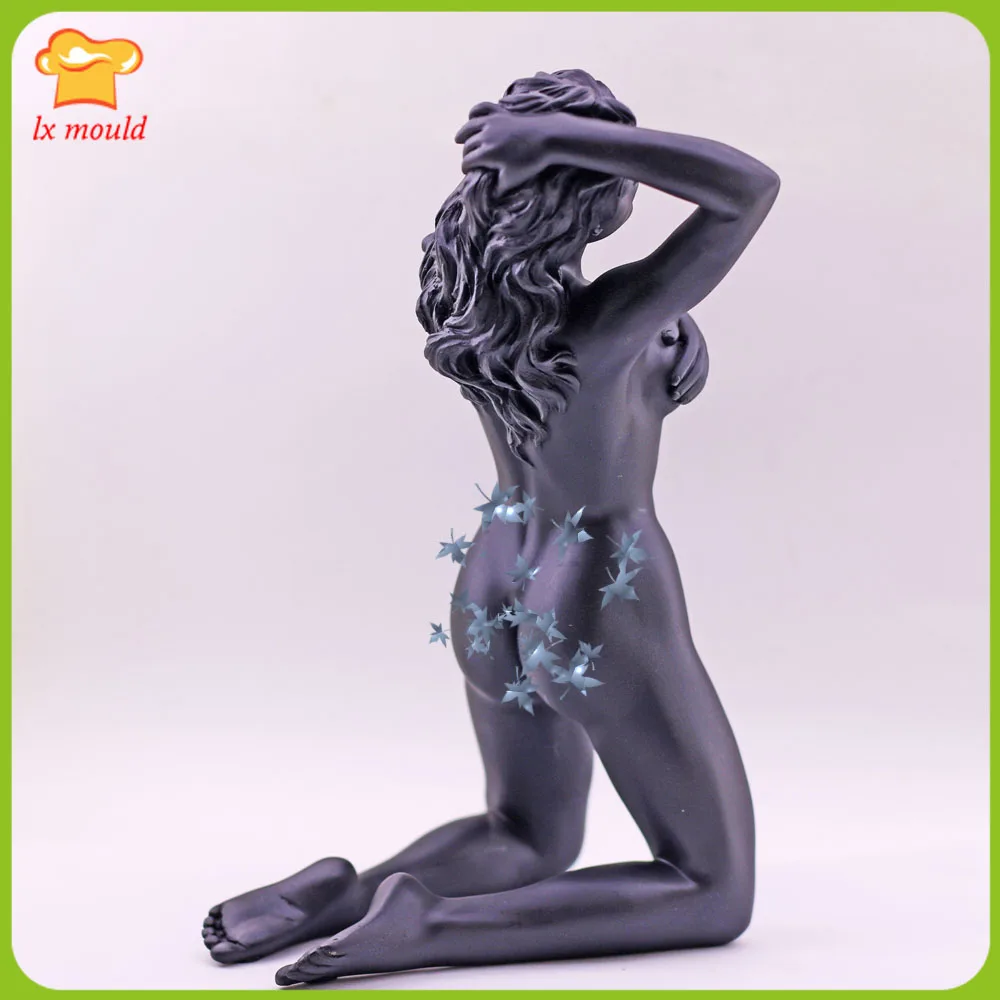 Europe and America 3D Human Body Plaster Mould  Art  Female Molds Resin Casting Trinket Epoxy Craft Silicone Mold