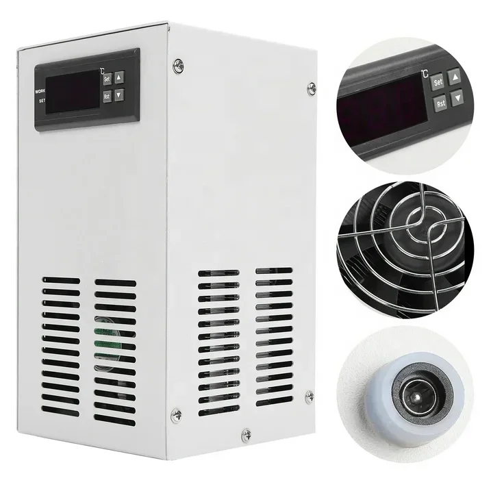 Aquarium home use cooling and warm temperature control equipment water chiller for 20L plant/ fish/ shrimp/ coral tank