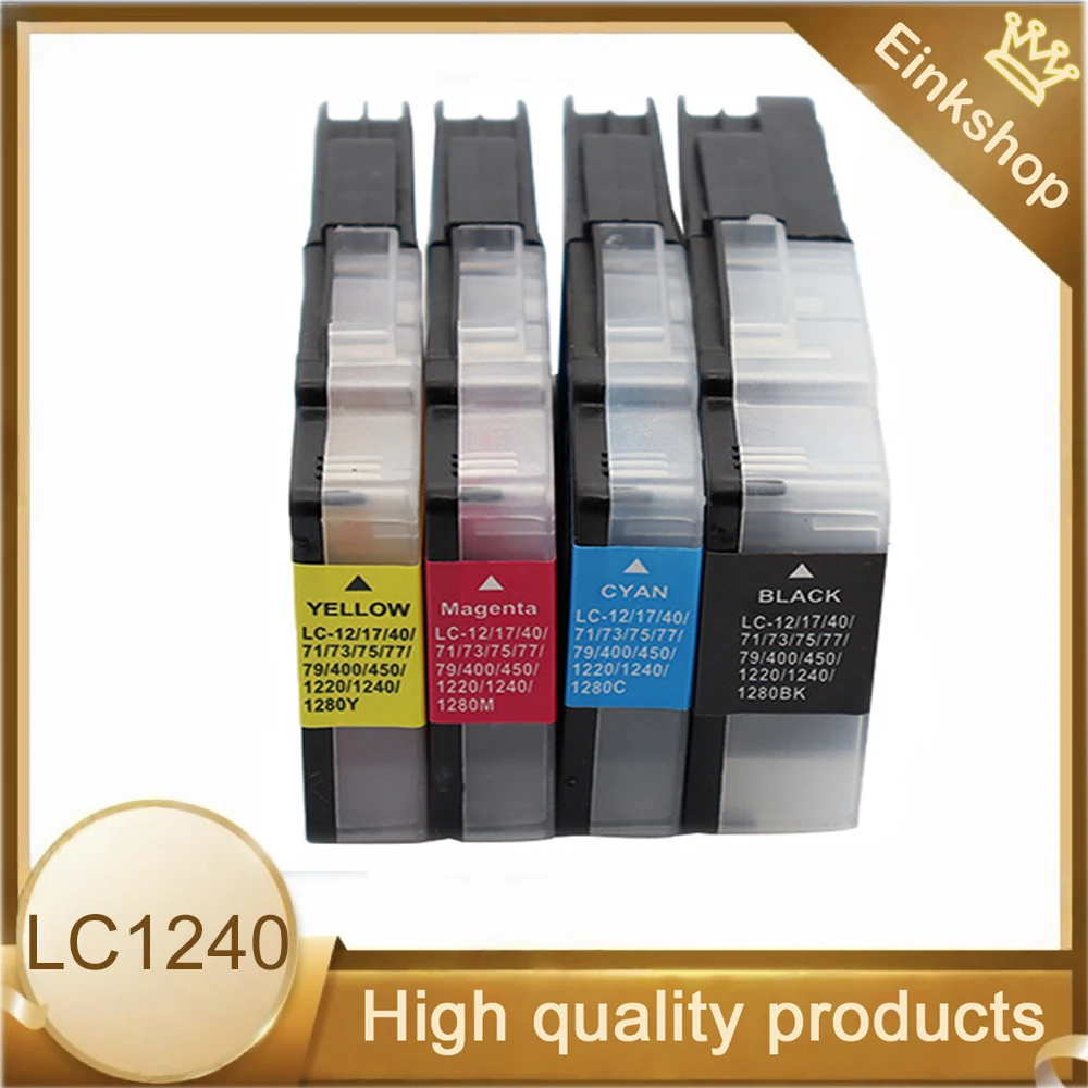 einkshop LC1240 Compatible Ink Cartridge LC73 LC75 LC12 For Brother MFC J430W J825DW J5910DW J625DW J6510DW J6710DW J6910DW
