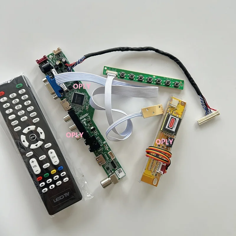 

Для LP154W01 LP154W01-TLA3 15,4 "1280X800 комплект платы контроллера телевизора VGA HDMI-совместимая USB RF ЖК-панель AV-экран монитора