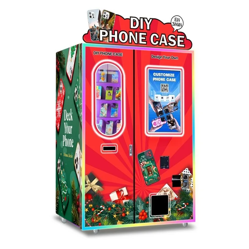 Factory Direct Touch Screen Self-Service Vending Machine for Automatic Custom Phone Case Printing Public Service Equipment