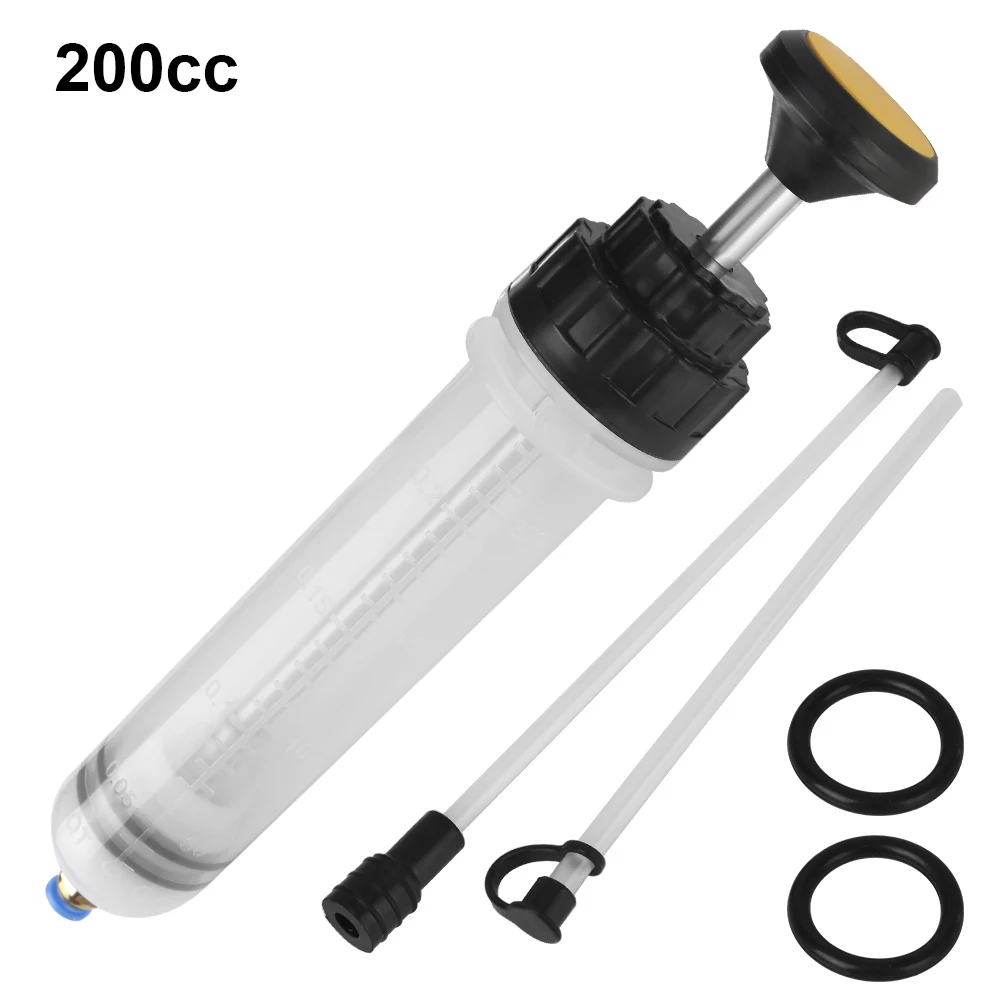 Filling Syringe Delivery Bottle Car Accessories Manual Oil Fluid Transfer Pump Car Tool 200cc Car Oil Fluid Extractor