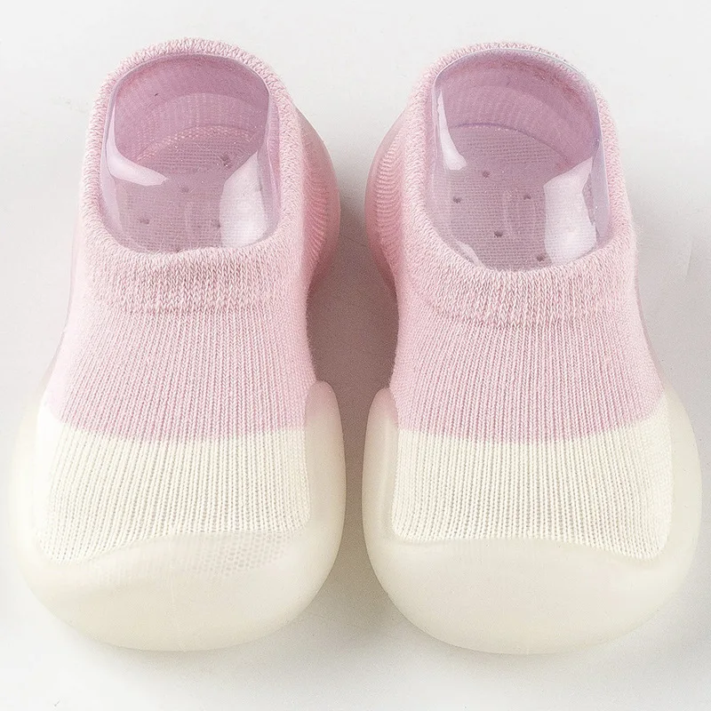 Baby Socks Shoes Infant Color Matching Cute Kids Boys Shoes Doll Soft Soled Child Floor Sneaker BeBe Toddler Girls First Walkers