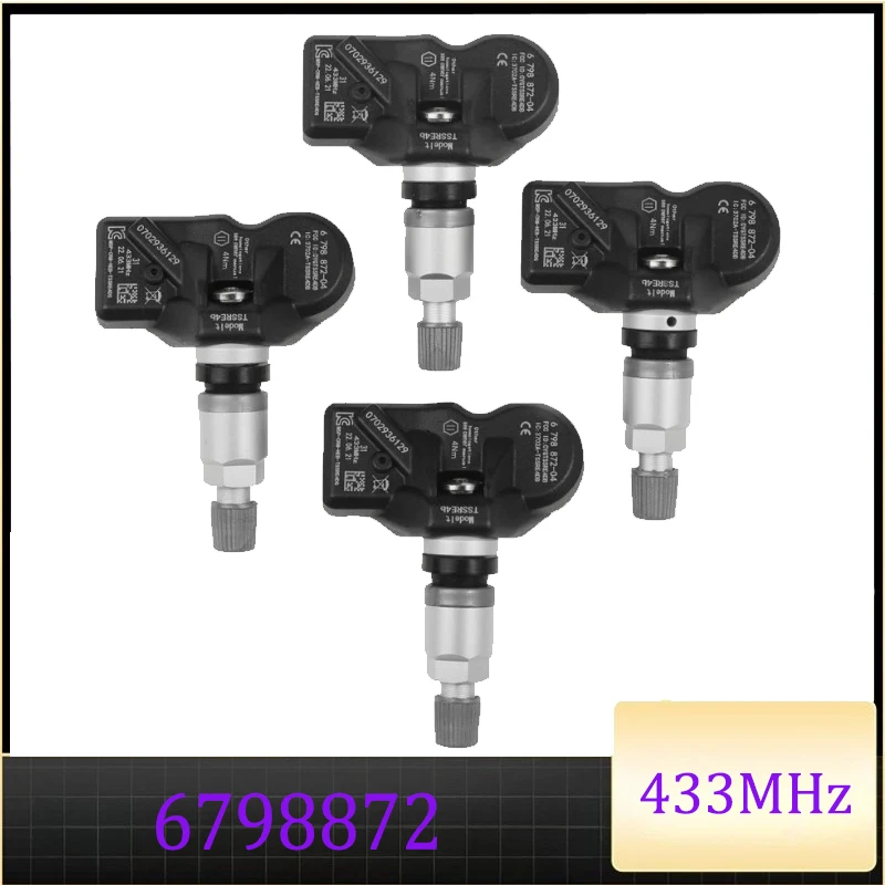 

6798872 36106798872 TPMS Tire Pressure Sensor For 2014 2015 2016 2017 2018 Rolls-Royce Dawn Ghost Wraith Alpina 6 B5 B6 D5 XD3