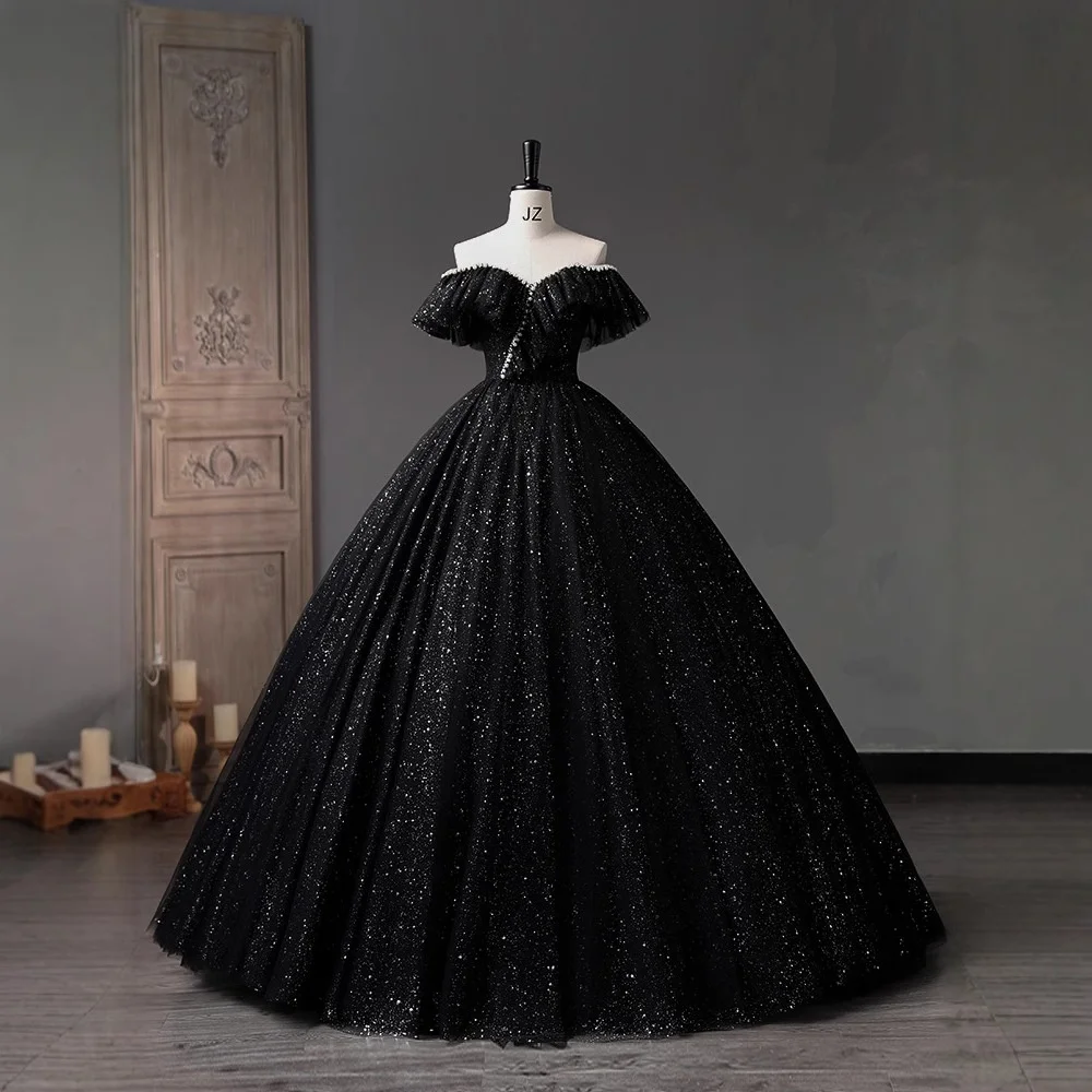 

Ele Bla-oulder Evening Gown for Adult Piano Solo Performance Art Exam Cetition Anniversary Host Ceremony