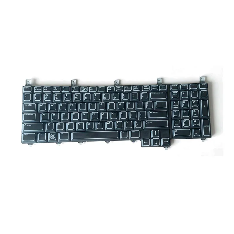 Laptop US Layout Backlight Keyboard For Alienware M18X R1 R2 M17X R1 R2 M17X R3 R4 Black Color