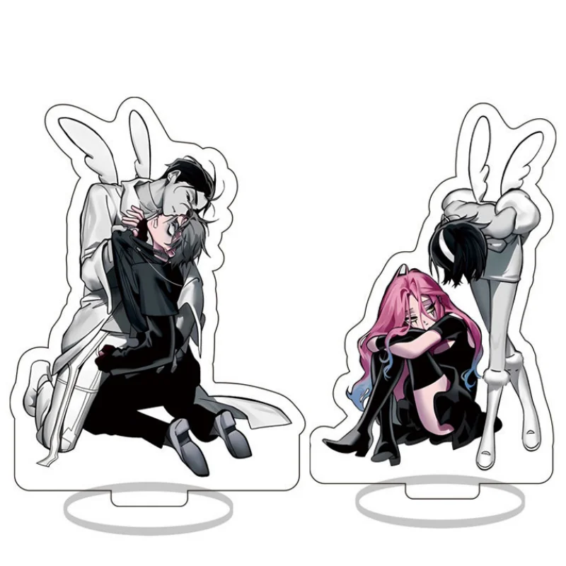 Alien Stage Acrylic Stand Ivan Till Mizi Sua CP Scene Anime Figure Desktop Ornament Collection Model Decor Gift For Fans 8cm