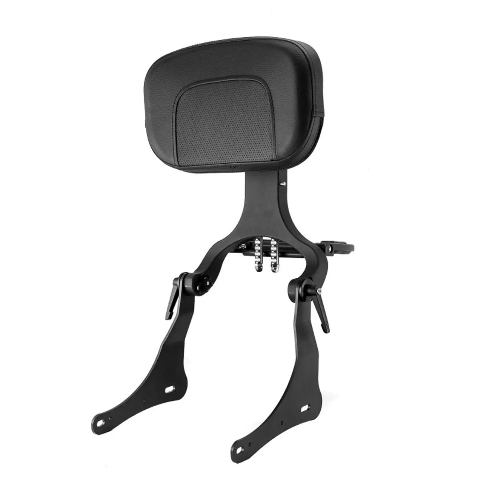 Adjustable Folding Rider Driver Passenger Backrest Sissy Bar for Kawasaki 2015-2026 Vulcan S 650 EN VN 650 Custom EN650 VN650