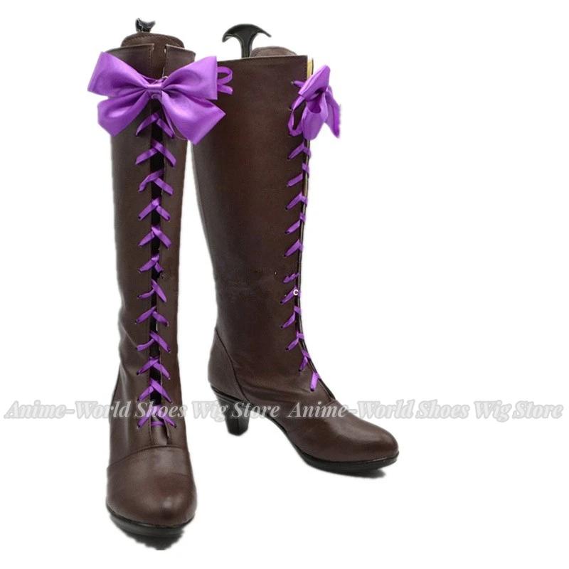 Nouveau Black Butler Aihara Alois Trancy Cosplay bottes chaussures à la main