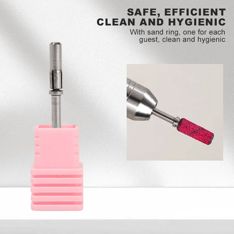 صغيرة زيبرا مسمار الرملي العصابات الكهربائية مسمار آلة مسمار لقمة ثقب الأشعة فوق البنفسجية هلام الاكريليك مزيل طلاء الأظافر لأداة ملحقات الأظافر #6