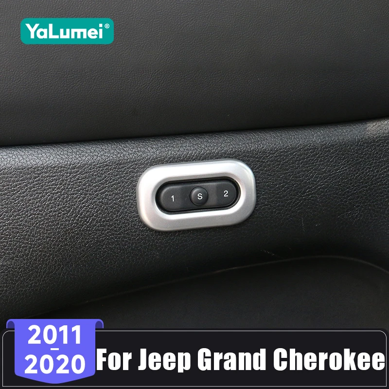 Für Jeep Grand Cherokee WK2 2011 2012 2013 2014 2015 2016 2017 2018 2019 2020 ABS Auto Sitz Speicher Einstellung taste Aufkleber