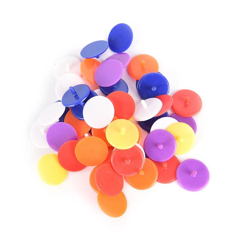 50X Plastic Golf Ball mark Position Markers Diameter 24mm Golf Accessories