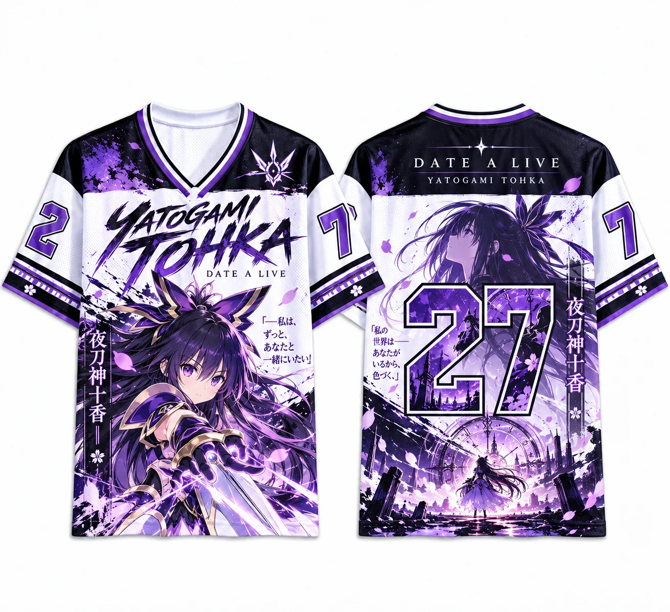 2026 Hot Style Date A Live 3D Printed T-shirt Quick Dry Breathable Casual Anime Tee Shirts Parent-child Outfit
