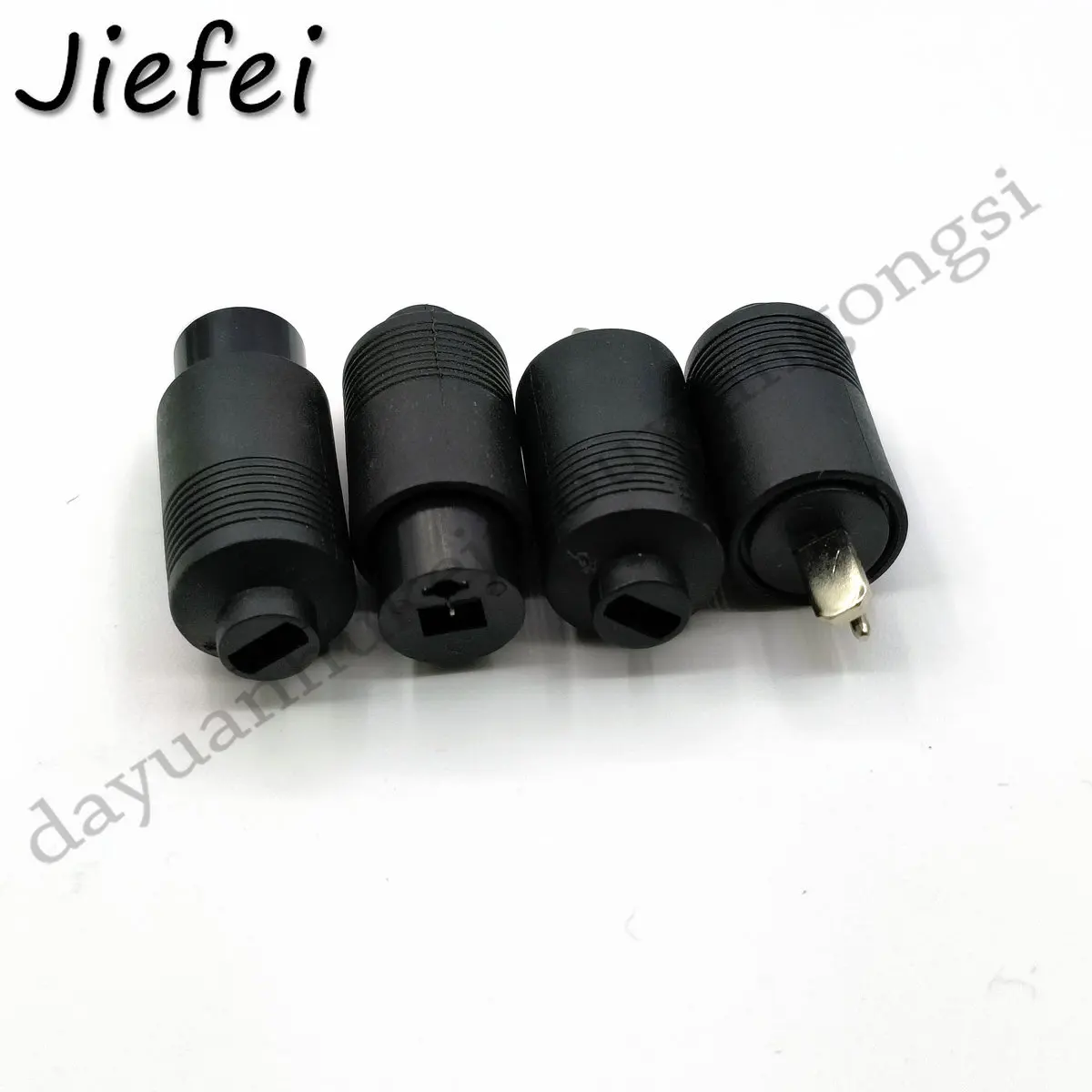 2Pcs 2 Pin DIN Male / Female Speaker Plug 2-Pin Plug Hifi Loudspeaker Solder adapter Selling