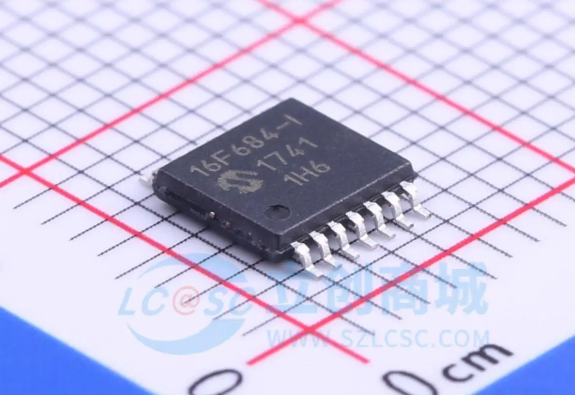 10PCS   PIC16F684-I/ST embedded microcontroller controller package TSSOP-14 brand new original