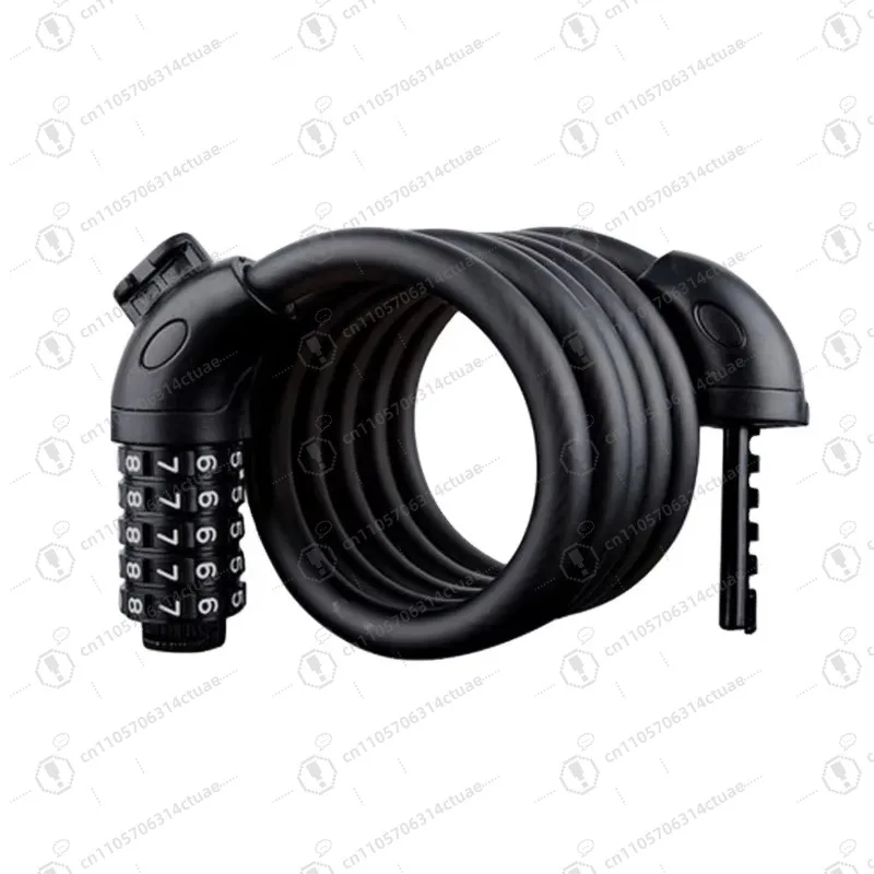 Bicycle Lock, 4ft Bicycle Cable Lock Resettable 5-Position Combo with Free Mounting Bracket