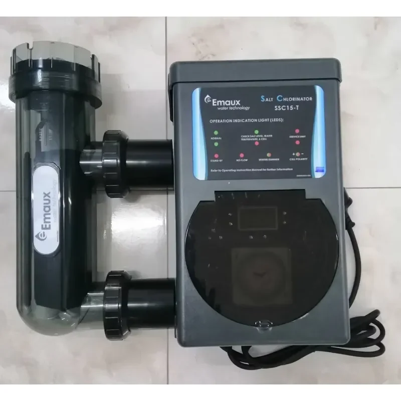 Salt Chlorinator for Swimming Pool Safe and Environmentally Friendly Disinfection Machine