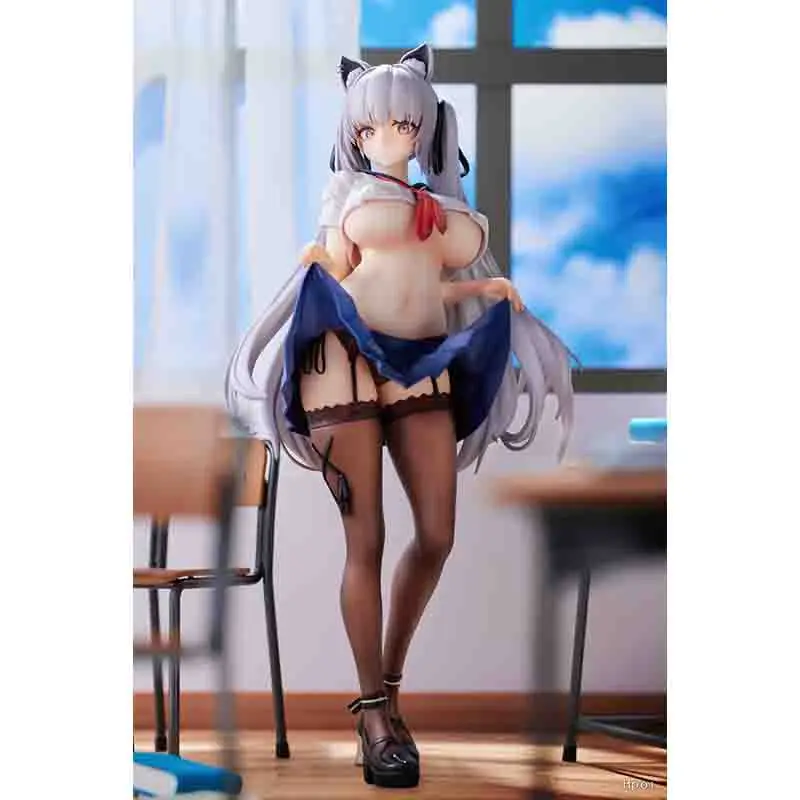 In Stock Original Genuine Maxcute 1/7 Alvina Uniform Static Products of Toy Models of Surrounding Figures and Beauties 24cm