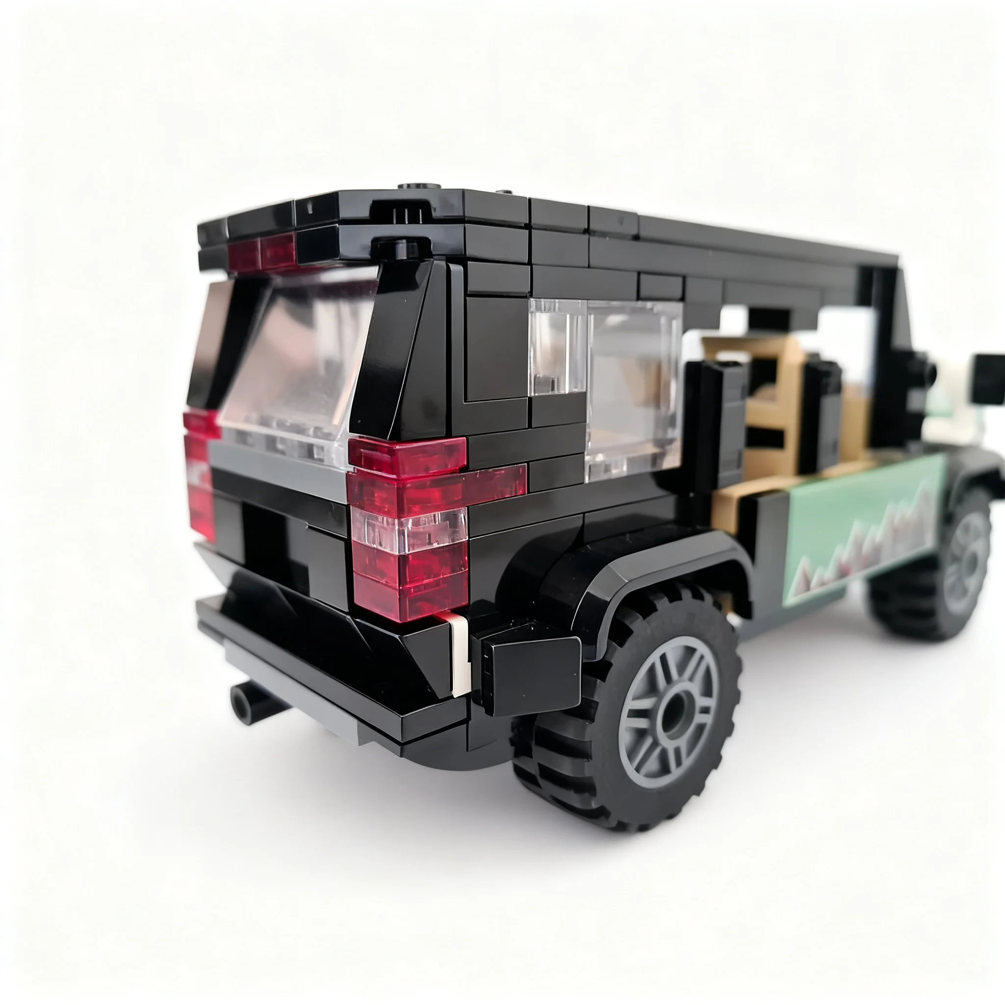 321pcs MOC OFF ROAD SUV Cars Model Building Blocks Construction Christmas Gift Toys Idea Display 3D Collection Assemble Art
