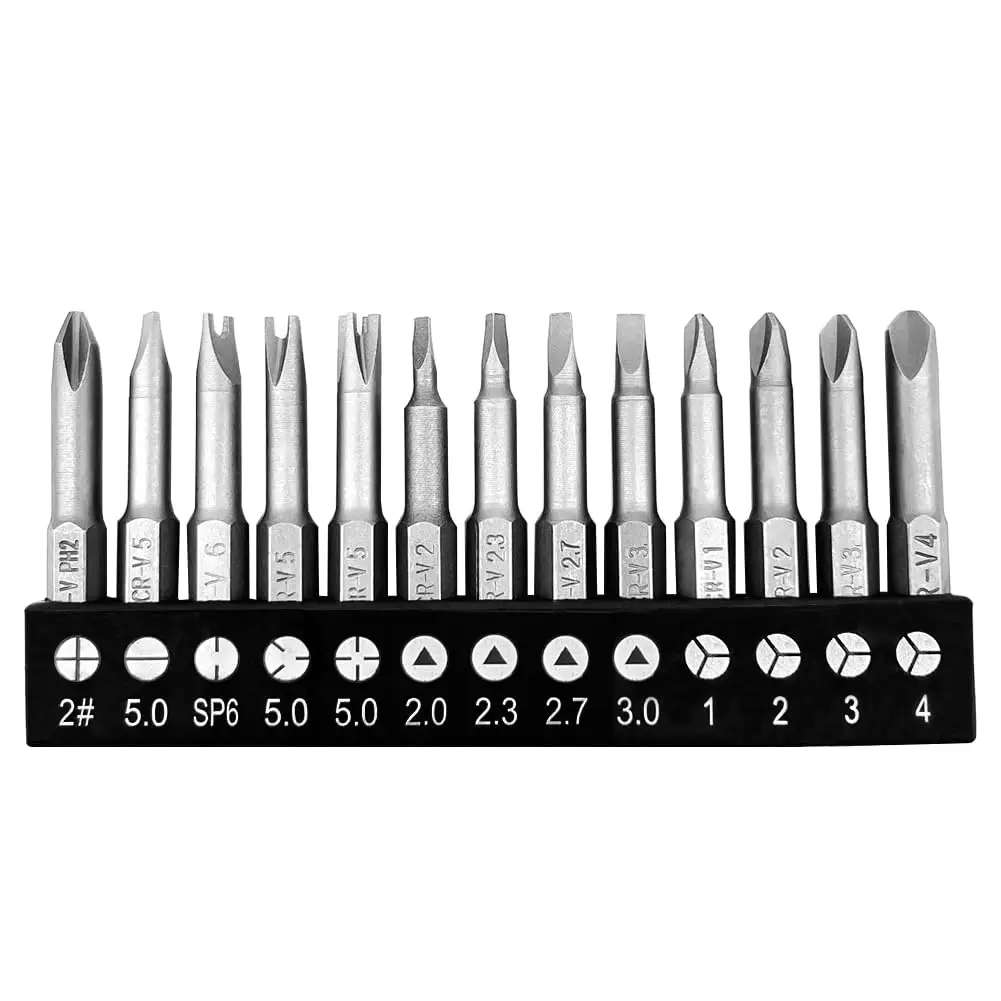 

Screwdriver Bit Set Special Shape Drill Bit Set, Hexagonal Socket for Power Tools Precision Screwdriver Set