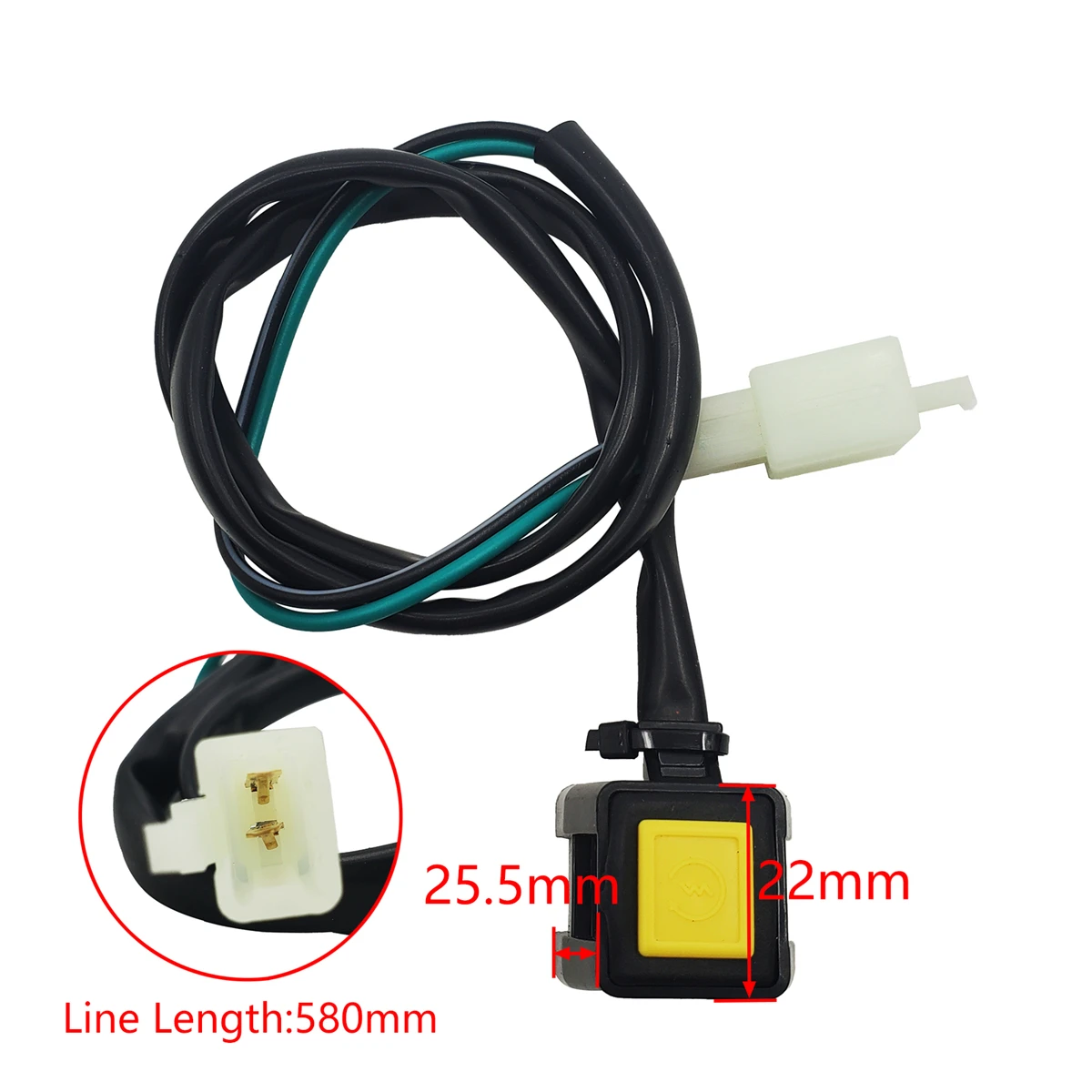 Motorcycle Accessories ATV Handlebar Switch ON/OFF Starter Flameout Button For KTM Honda Kawasaki Yamaha Suzuki Universal