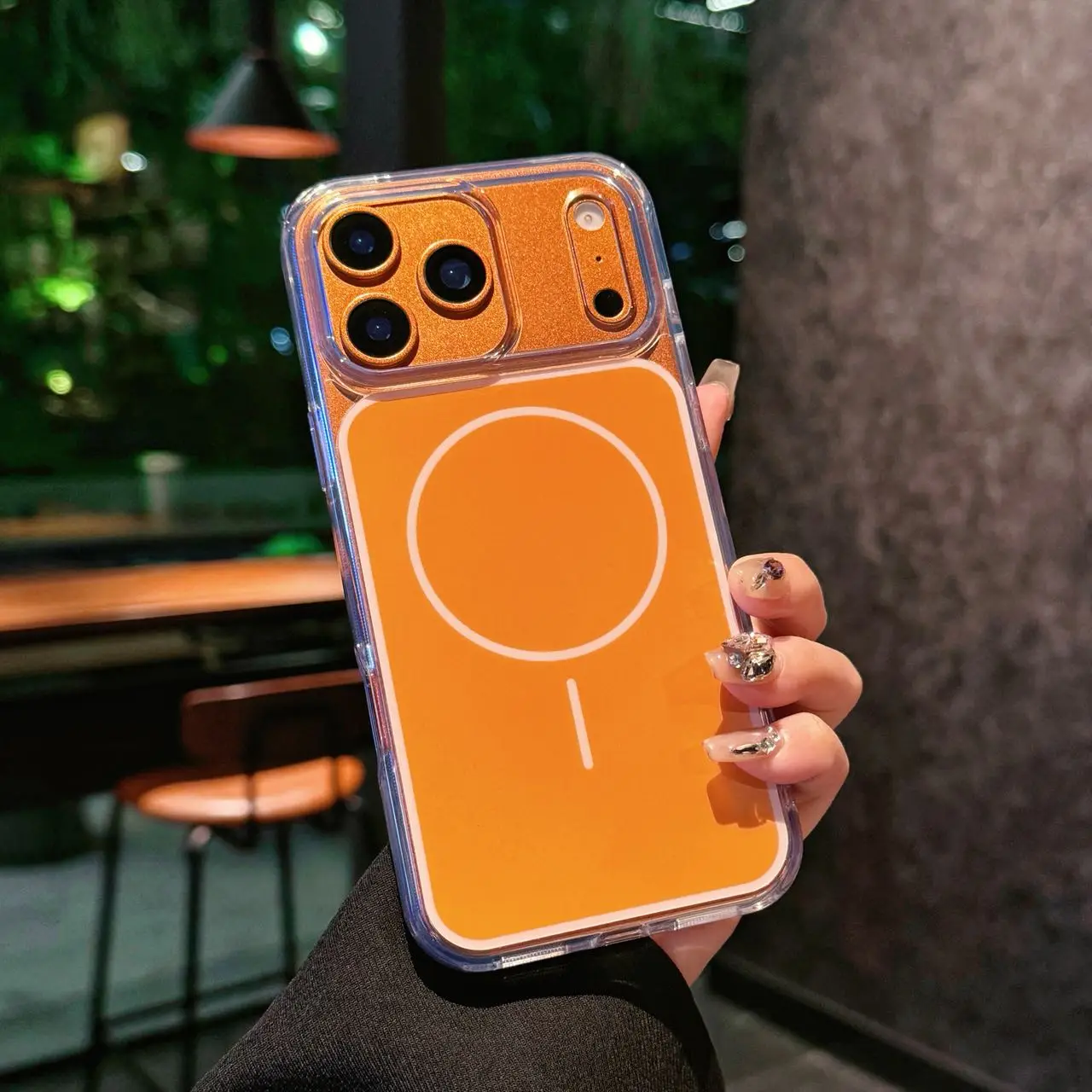 Suitable for iPhone17 Pro Max/14 Pro iPhone13 Pro Max/13 Pro Blue Phone Case Magnetic iPhone16 Pro 15promax iPhone17 Pro