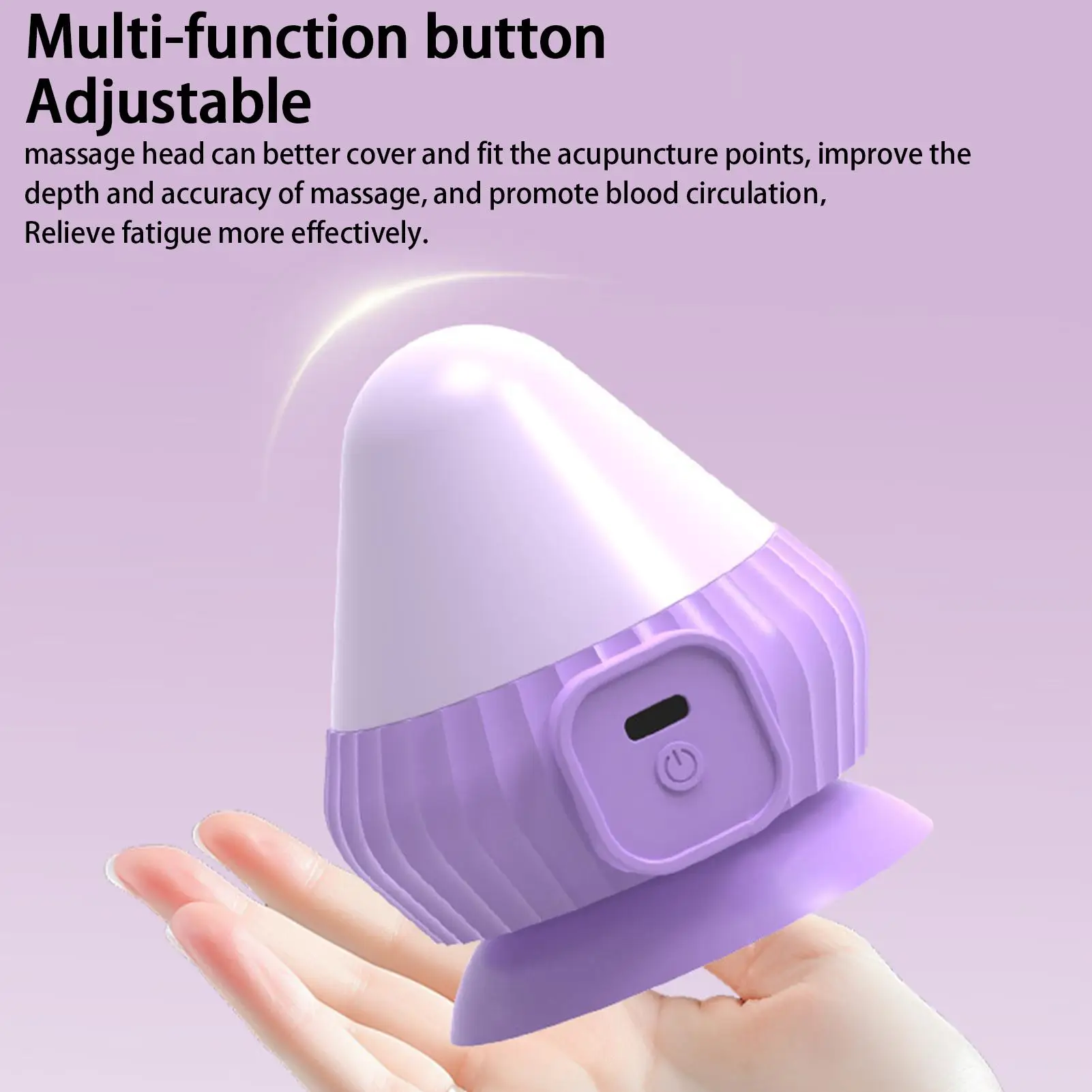 

Вибрационный массажный шарик, массажер триггерной точки, присоска, инструмент для релаксации, вибрационное устройство для упражнений для мужчин, женщин, пожилых людей