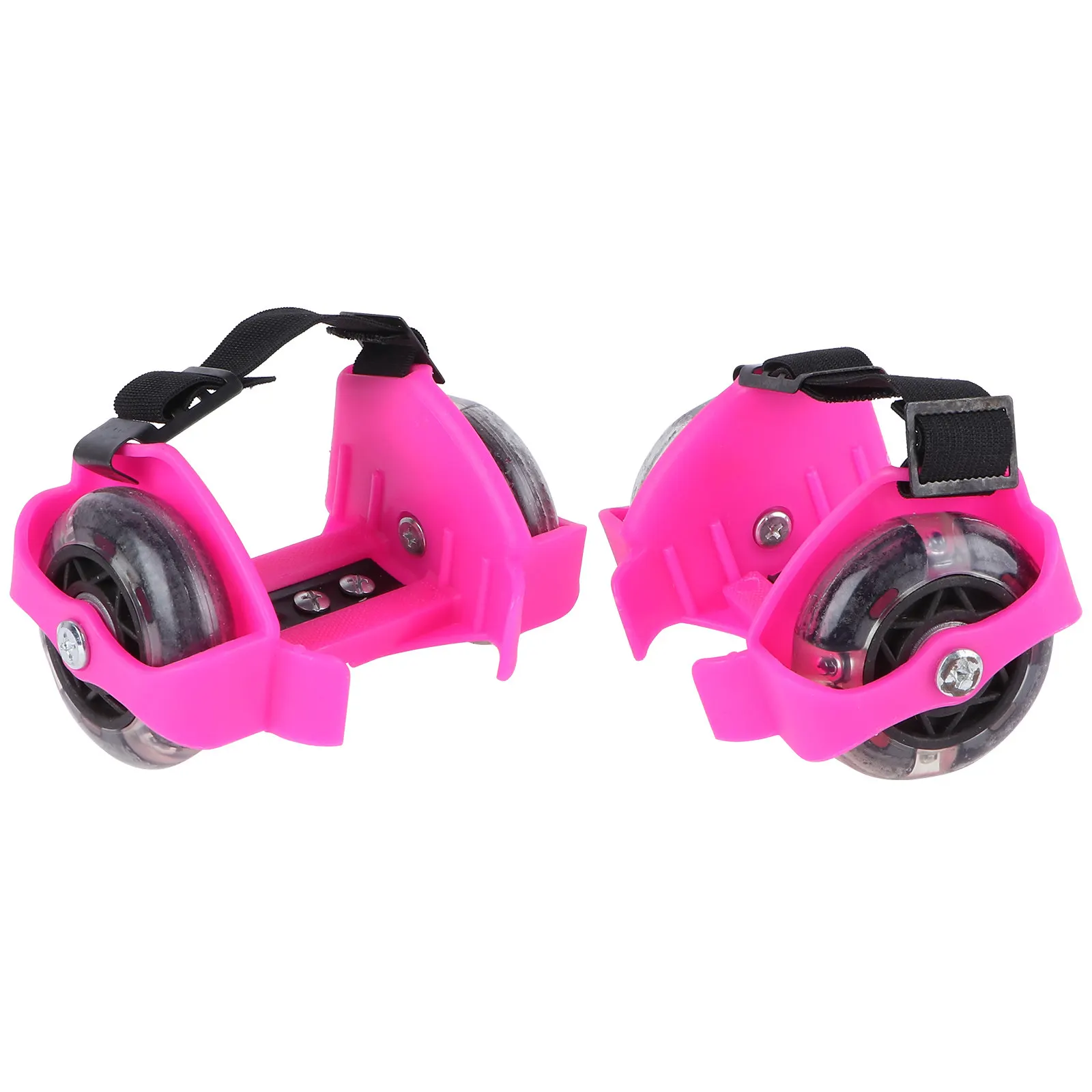 

1Pair Glowing Flame Wheel Shoes for Kids Adjustable Light Up Skate Roller Shoes Children's Outdoor Sports Gift