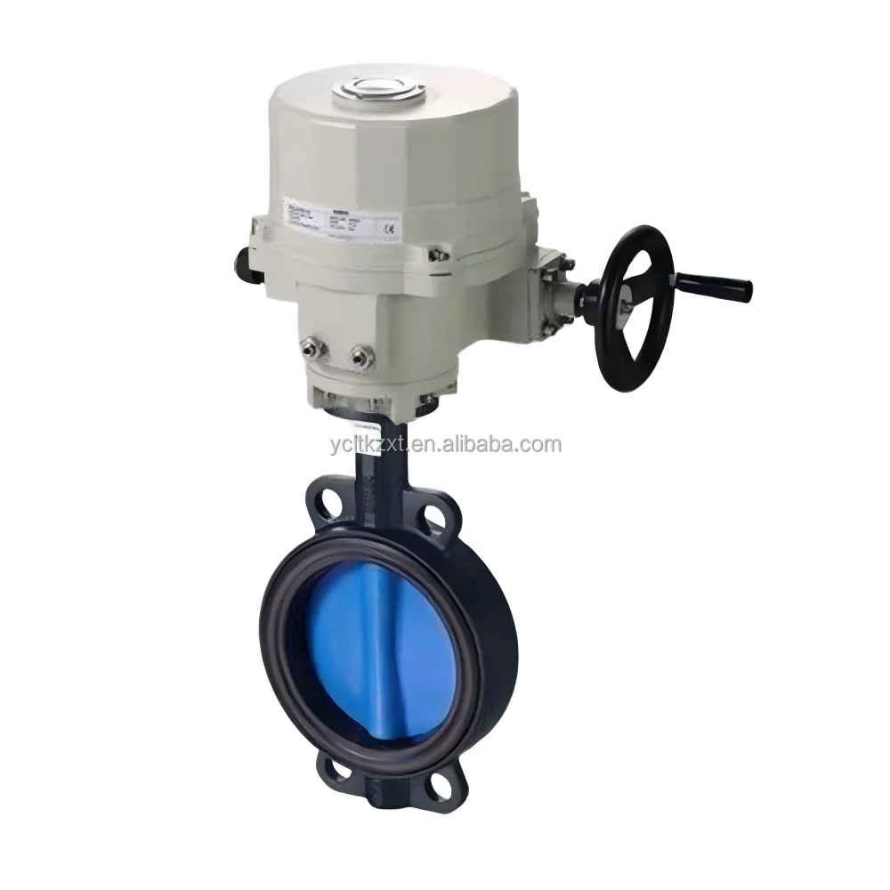 IP67 flanged  butterfly valve actuator, 2-24 inch specification for industrial water pipeline control system