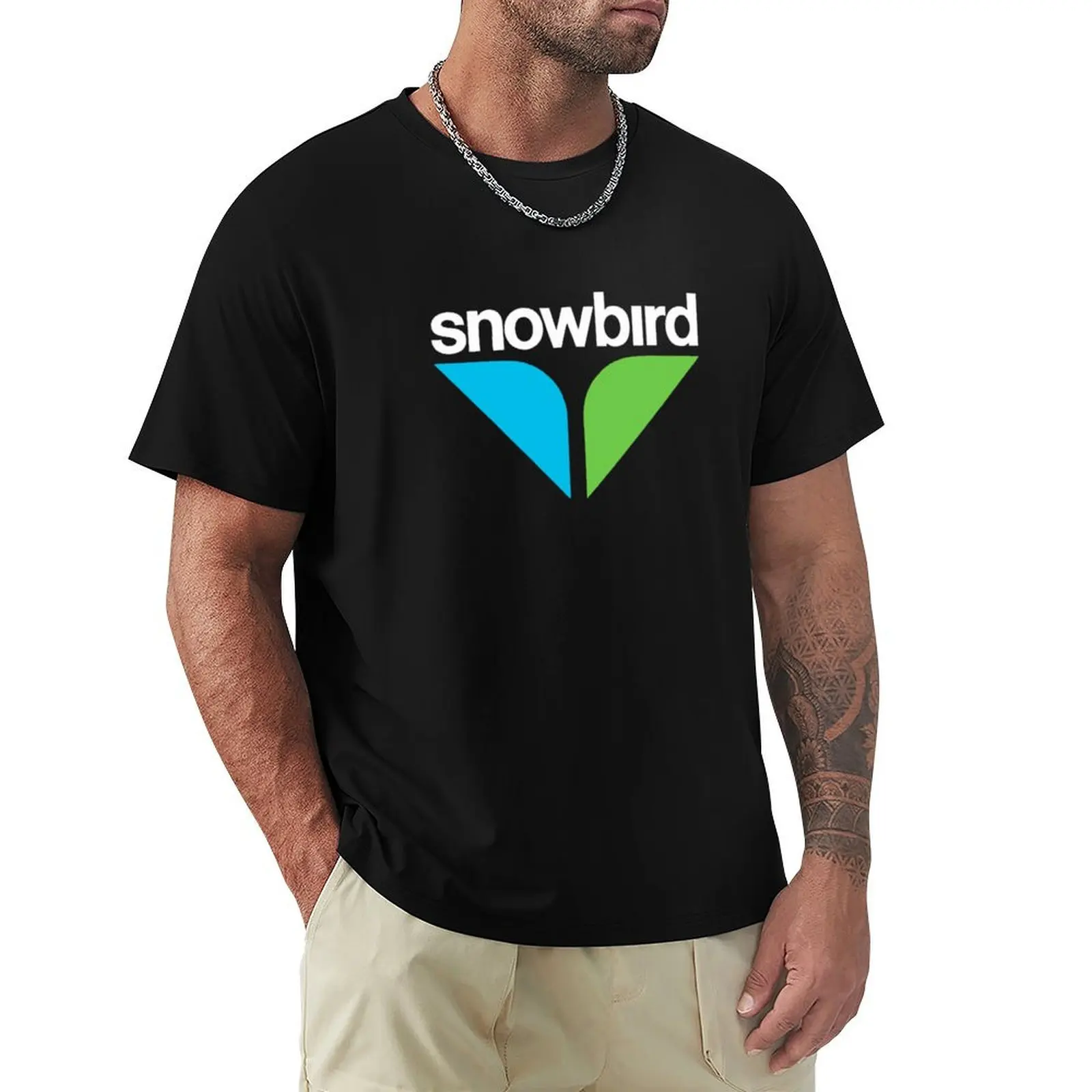 BEST SELLER - Snowbird Logo Merchandise T-Shirt Comfortable Work Wear Tee